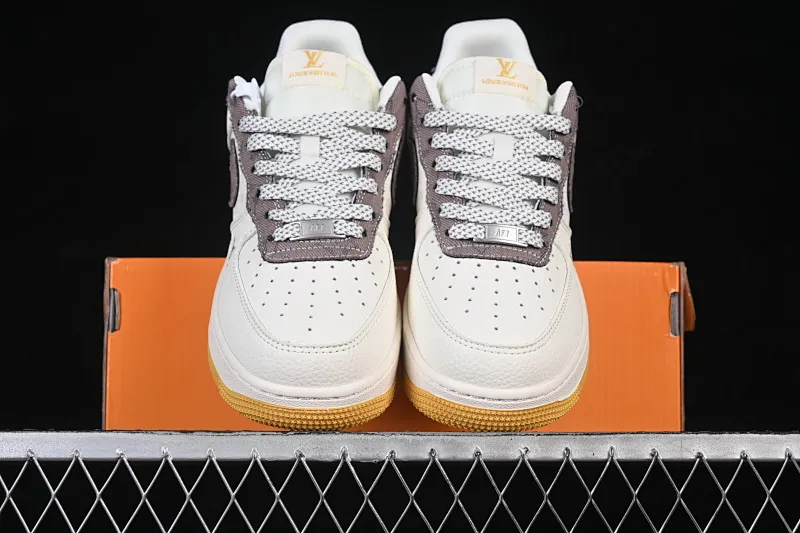 All Categories Nk Air Force 1 Air Force Series Nk Air Force 1 Low Air Force Low Nike Air Force 1'07 Low Joint Printed Beige Yellow Air Force 1 Low-top Casual Sneakers QW5606-262